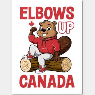 Elbows-Up-Canada Posters and Art